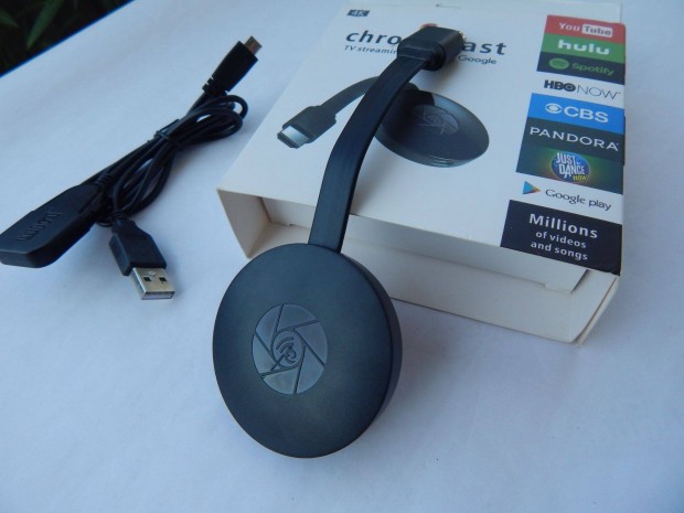 Google Chromecast Mdiastreamer Dobozban Tltjvel