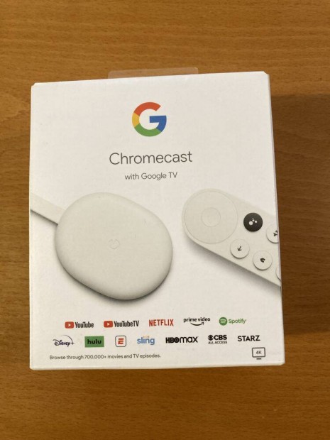 Google Chromecast + Google TV 4K bontatlan