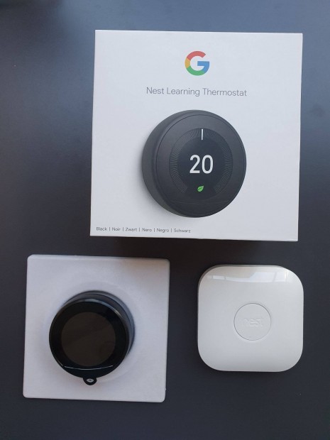 Google Nest 3rd Thermostat termosztt