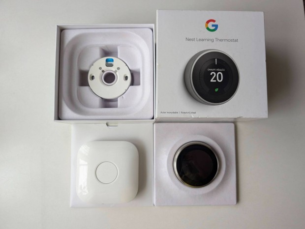 Google Nest Learning Thermostat 3rd okos termosztt