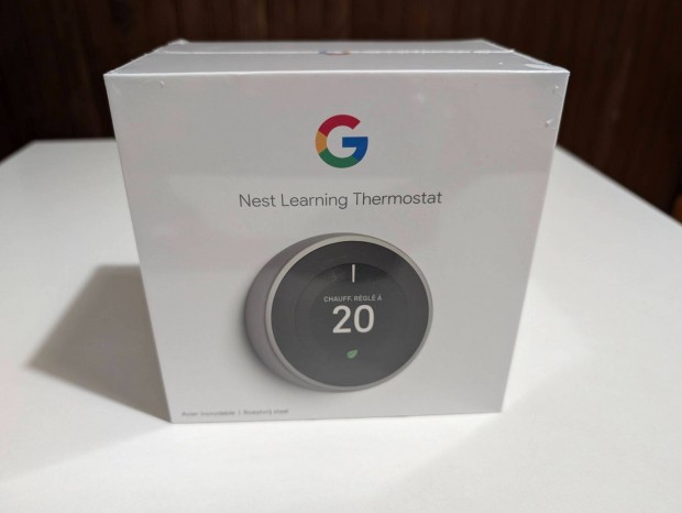 Google Nest Learning Thermostat 3rd okos termosztt j!