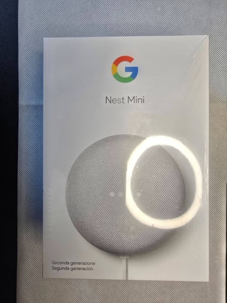 Google Nest Mini 2 - j, csomagols srlt