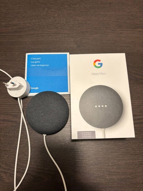 Google Nest Mini 2nd Generation Okos hangszr