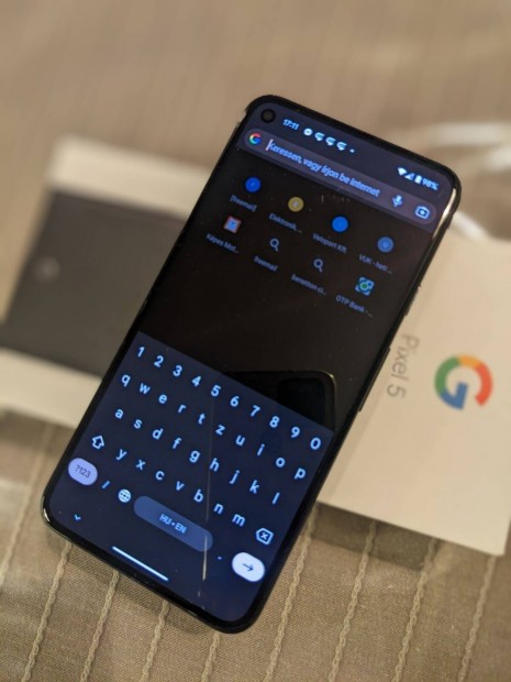 Google Pixel 5 8/128 kartyafggetlen