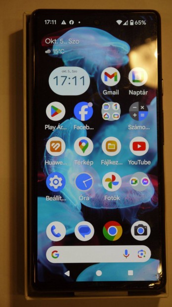 Google Pixel 6 5G 128GB 8GB RAM Dual Mobiltelefon Hibtlanul mkd el