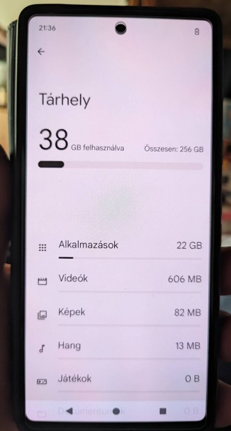 Google Pixel 7 8GB/256GB 195 ciklus fekete + tok és fólia
