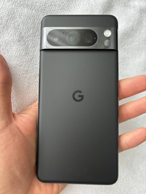 Google Pixel 8 Pro 128GB Obsidian fekete 2026.01 garancis