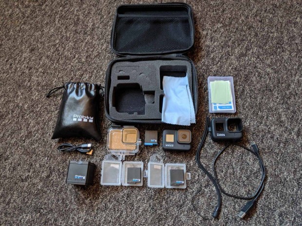 Gopro HERO8 Black 3akku,vzlltok,vegflia,kls tlt