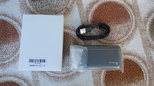 Gopro Hero 9-12 akciókamerához való új külső töltő