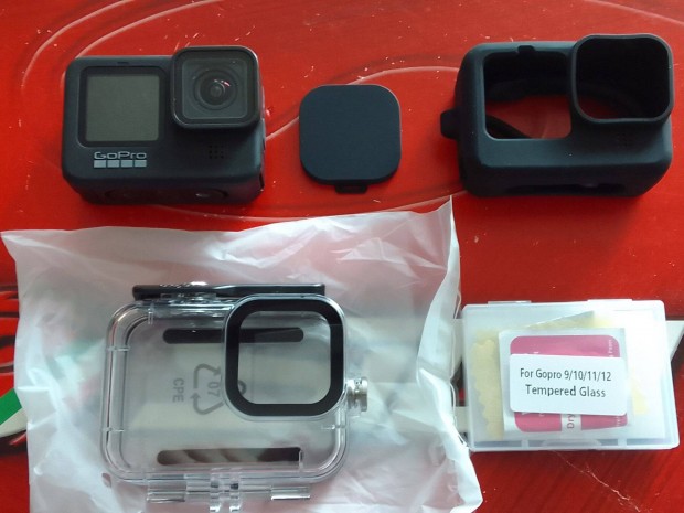 Gopro Hero 9-12 kamerához való új ütés és vízálló tok új szilikon tok
