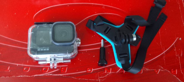 Gopro Hero 9-13 kamerához való új ütés és vizállótok és sisaktartó