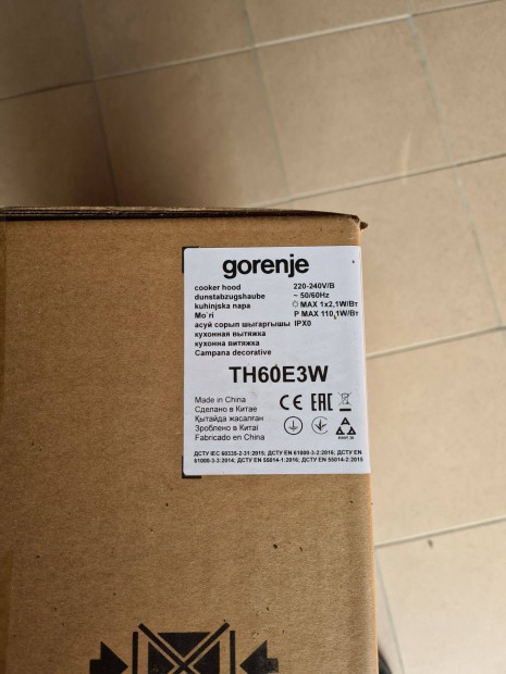 Gorenje TH60E3W Teleszkpos praelszv elad