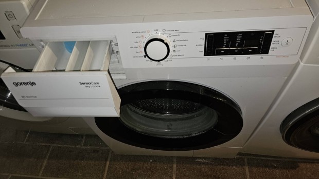 Gorenje W8424X digitális elöltöltős mosógép 8kg/1200