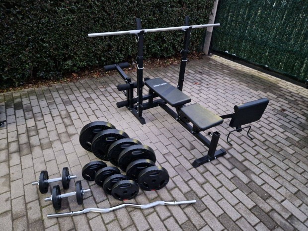 Gorilla Sports Slyzpad + 100 kg-os slyz kszlet