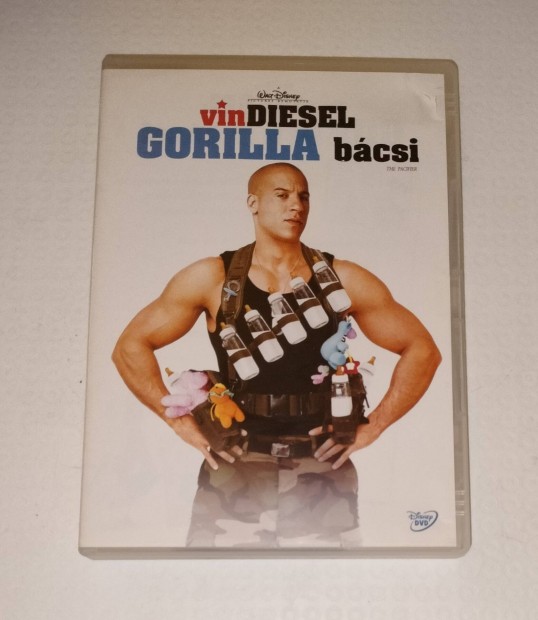 Gorilla bácsi Vin Diesel dvd