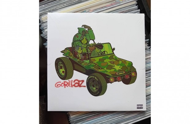 Gorillaz - Gorillaz Dupla Bakelit Lemez LP Bontatlan