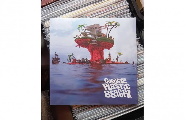Gorillaz - Plastic Beach Dupla Bakelit Lemez LP Bontatlan