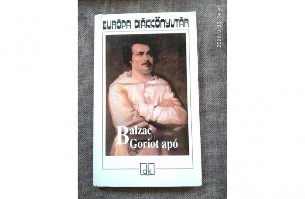 Goriot ap Honor de Balzac Balzac