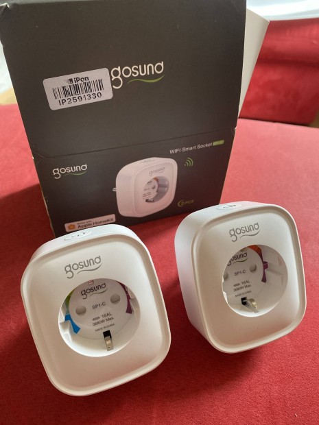 Gosund Smart Plug / okos konnektor (SP1-C), 2 db, j