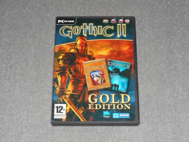 Gothic II 2 Gold + Night of the Raven kiegészítő Számítógépes PC játék