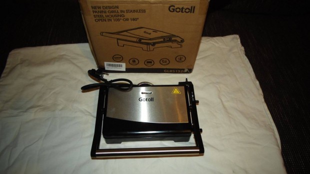 Gotoll elektromos grill, kontakt grill (j, 1000w)