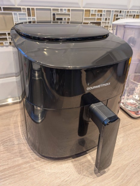 Gourmetmaxx forrólevegős sütő (airfryer), 8 program, 1450 W, 4,5 liter