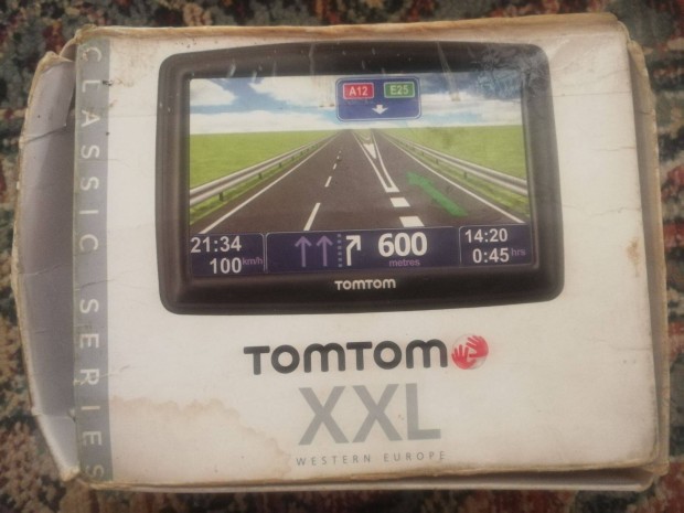 Gps, navigáció, útvonaltervező Tomtom xxl, tarvóval együtt, N14644