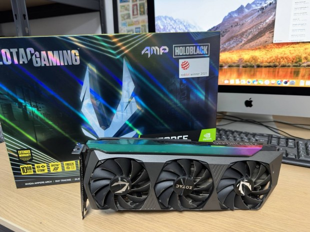 Gpu Zotac Rtx3080 AMP Holo 10GB videkrtya