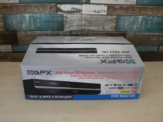 Gpx ( LG ) DVR9622HD DVD / VHS komb felvev lejtsz gyri tv