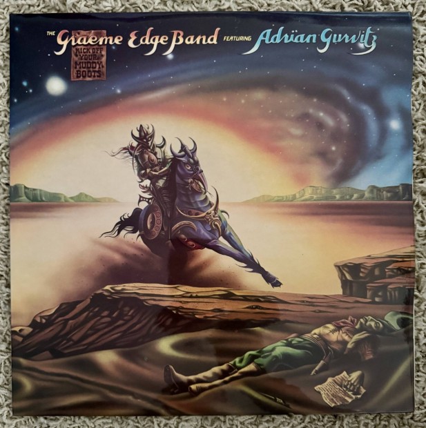 Graeme Edge Band rock vinyl Uk 1975 bakelit lemez