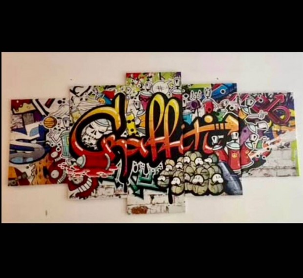 Graffiti fali kép