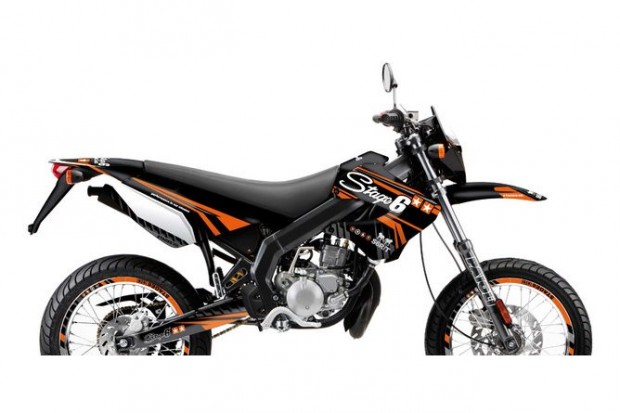 Grafikai Készlet Derbi X-Treme 2006 - 2010 Stage6 Narancs