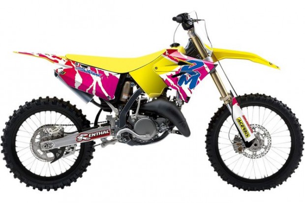 Grafikai kszlet Blackbird Retro lsbortssal RM 125 / 250 talakt