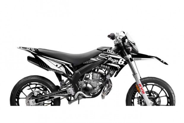 Grafikai készlet Derbi X-Treme 2011-2017 Stage6 Fehér