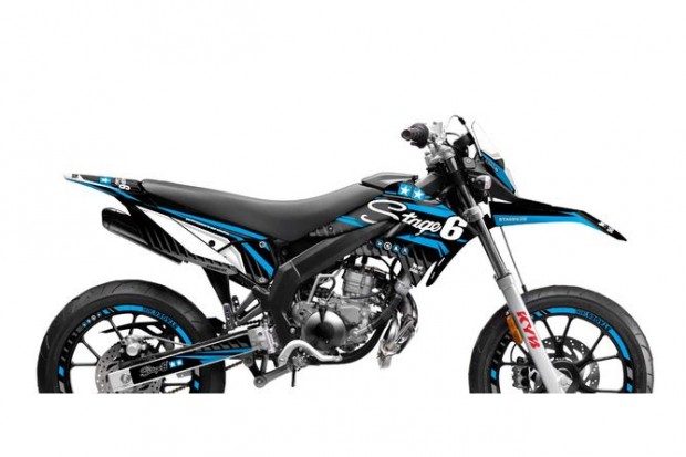 Grafikai készlet Derbi X-Treme 2011 - 2017 Stage6 Kék
