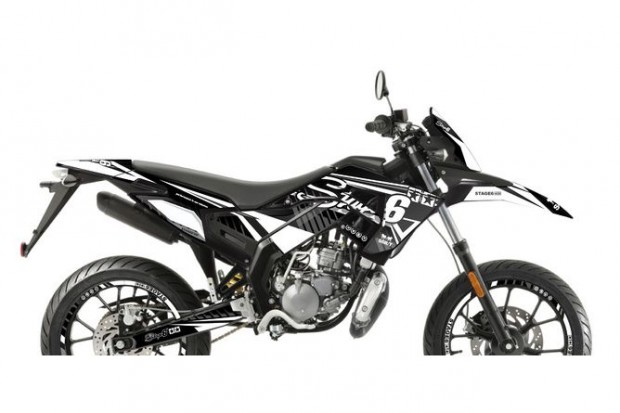 Grafikai k�szlet Derbi X-Treme 2018 - 2020 Stage6 Feh�r