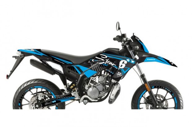 Grafikai készlet Derbi X-Treme 2018 - 2020 Stage6 Kék