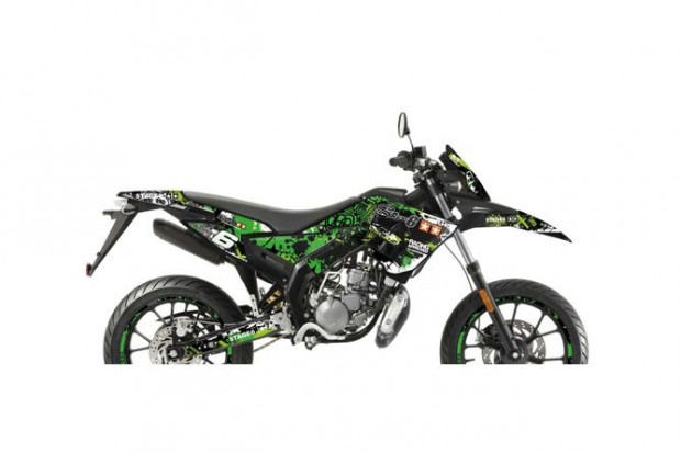 Grafikai k�szlet Derbi Xtreme 2018 - 2020 z�ld / fekete