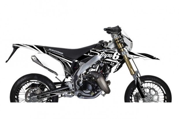 Grafikai k�szlet Honda HM 50 Stage6 Feh�r