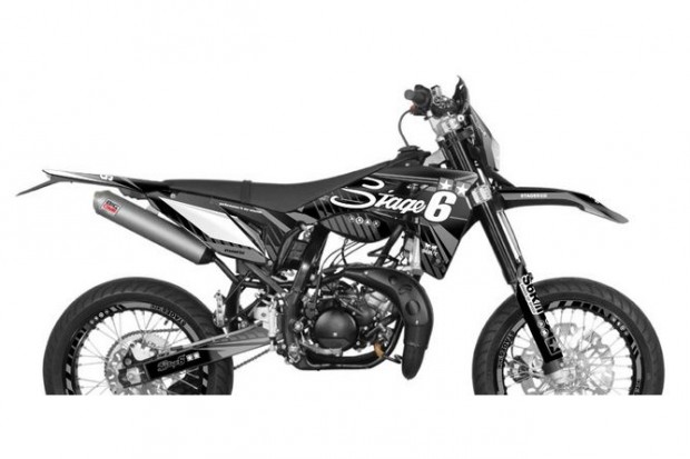Grafikai készlet Sherco SM-R 50 2018 utáni Stage6 fekete