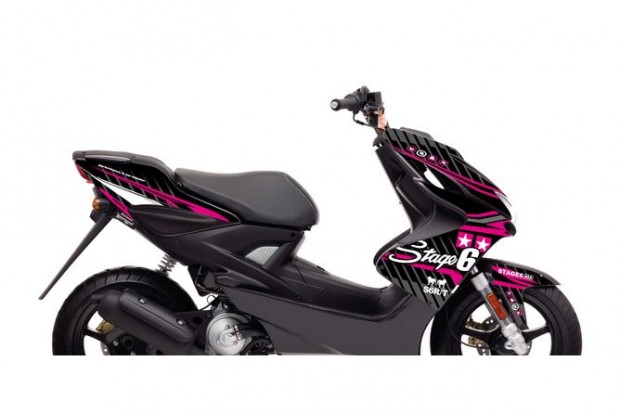 Grafikai kszlet Yamaha Aerox 2013 eltt Stage6 rzsaszn