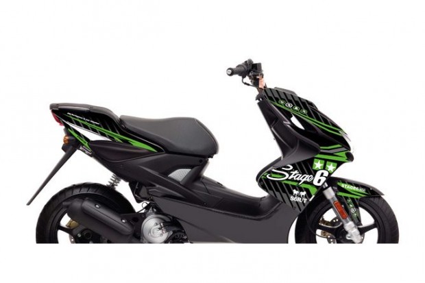 Grafikai készlet Yamaha Aerox 2013 előtti Stage6 Zöld