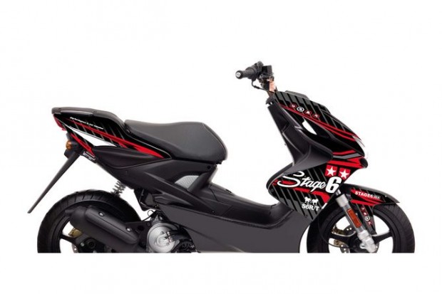 Grafikai készlet Yamaha Aerox 2013 előtti Stage6 piros