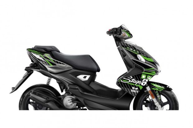 Grafikai készlet Yamaha Aerox 2013 után Stage6 zöld
