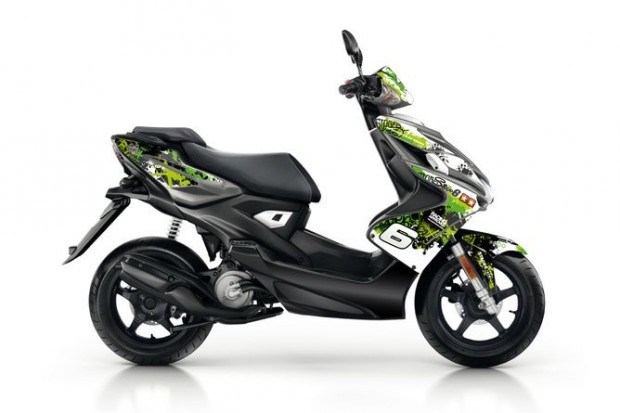 Grafikai készlet Yamaha Aerox 2013 után Stage6 zöld / fekete