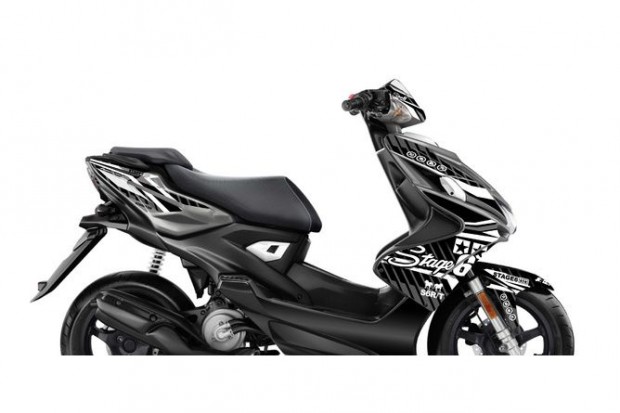 Grafikai kszlet Yamaha Aerox 2013 utni Stage6 fehr
