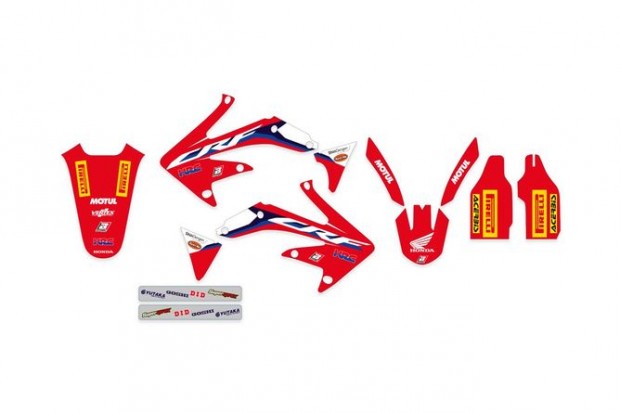 Grafikai kszlet lshuzattal Blackbird Replica HRC 2020 CRF 450 2005-