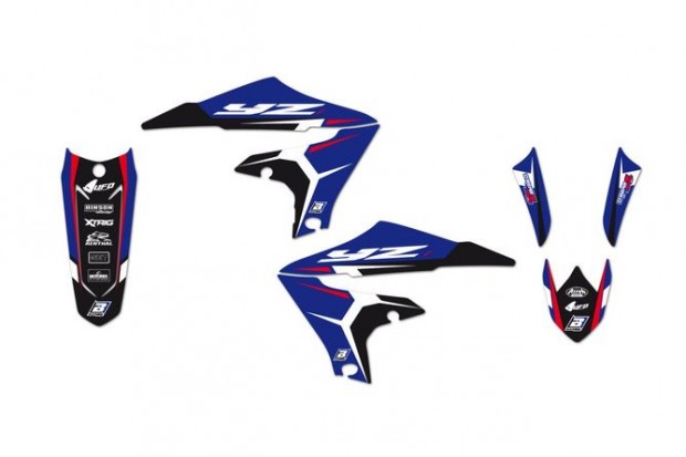 Grafikai készlet ülésvédővel Blackbird YZF 450 2018-2022
