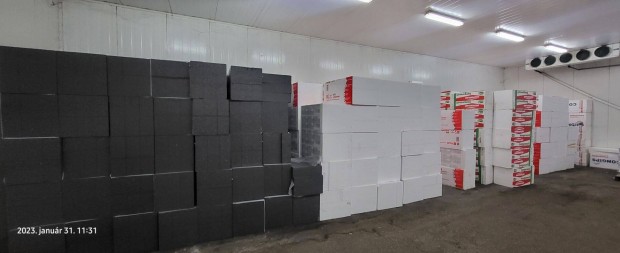 Grafitos EPS 80 homlokzati hungarocell - 10 cm vastag eladó