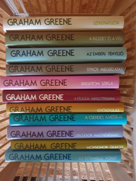 Graham Greene 11 db regnye / Eurpa Kiad sznes sorozata